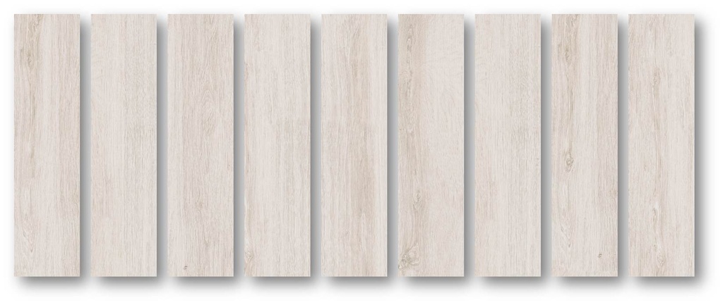 Alfa Wood White 6X24