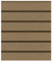 WPC Xtruewall Light Walnut