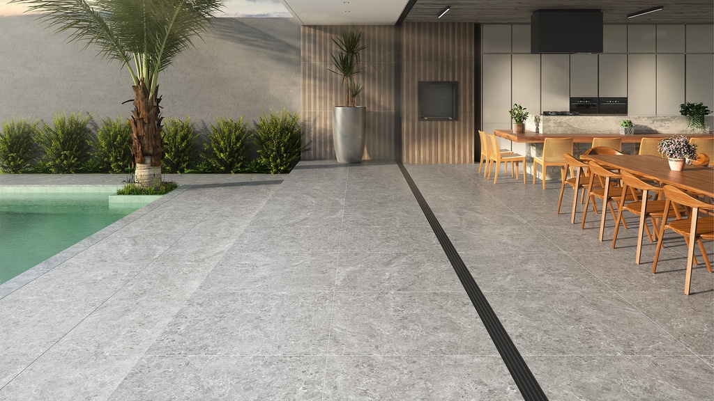 Lombardia Silver Natural 43x43
