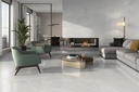 Sakhir Soft Grey Satin 24x48