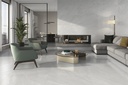 Sakhir Soft Grey Satin 40x40