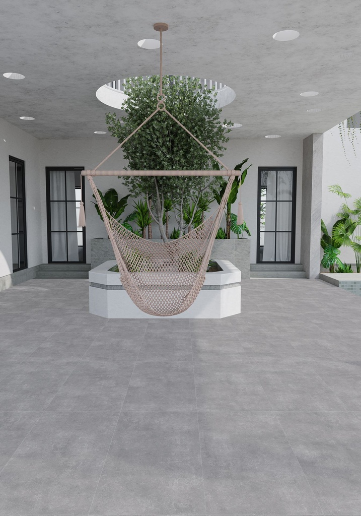 Ark Silver Matte 24x48 (Lounge Silver)