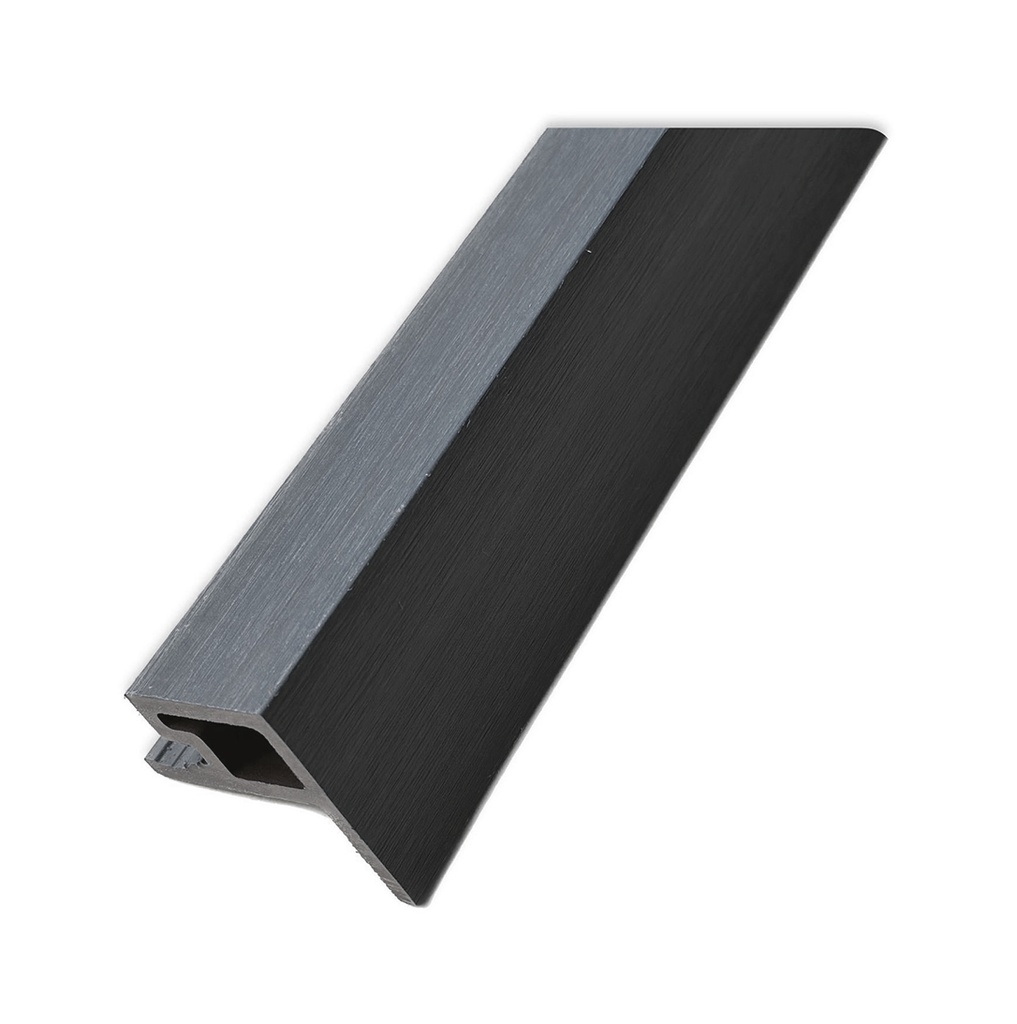WPC Xtruewall Slate Grey End Trim