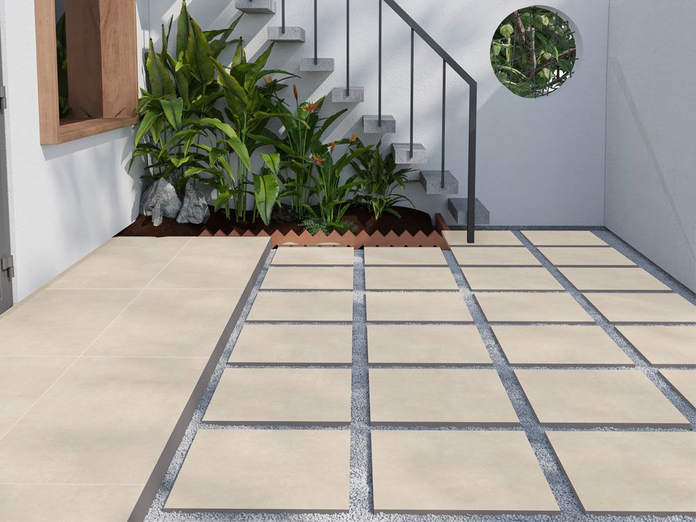 Ark Ivory Paver Matte 24x48x2cm (Concrete Avorio)