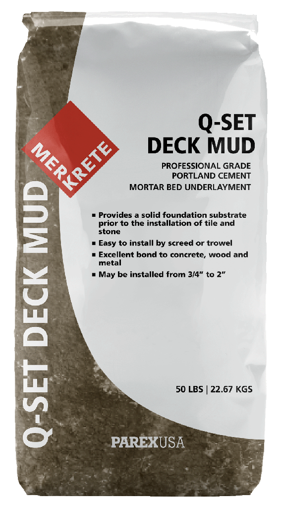 Q-SET Deck Mud Merkrete
