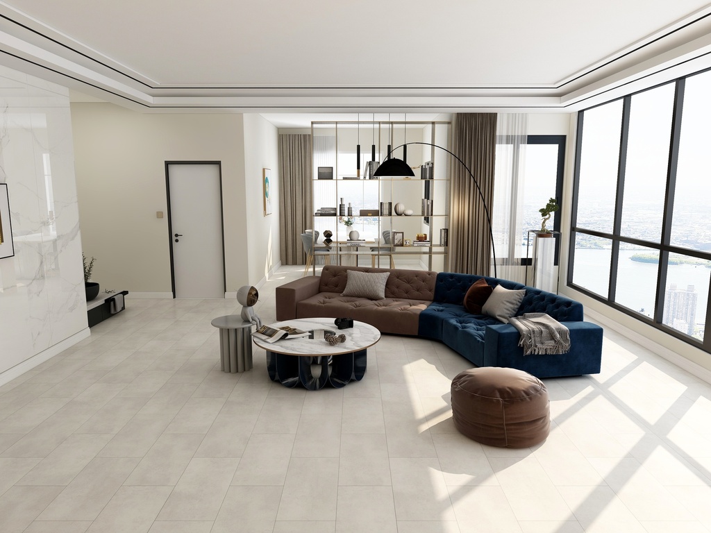 SPC Neotile Pro Cemento Ash