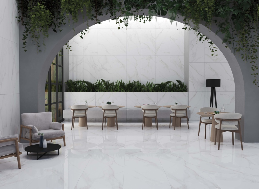 Lumiere White Polished 24x48