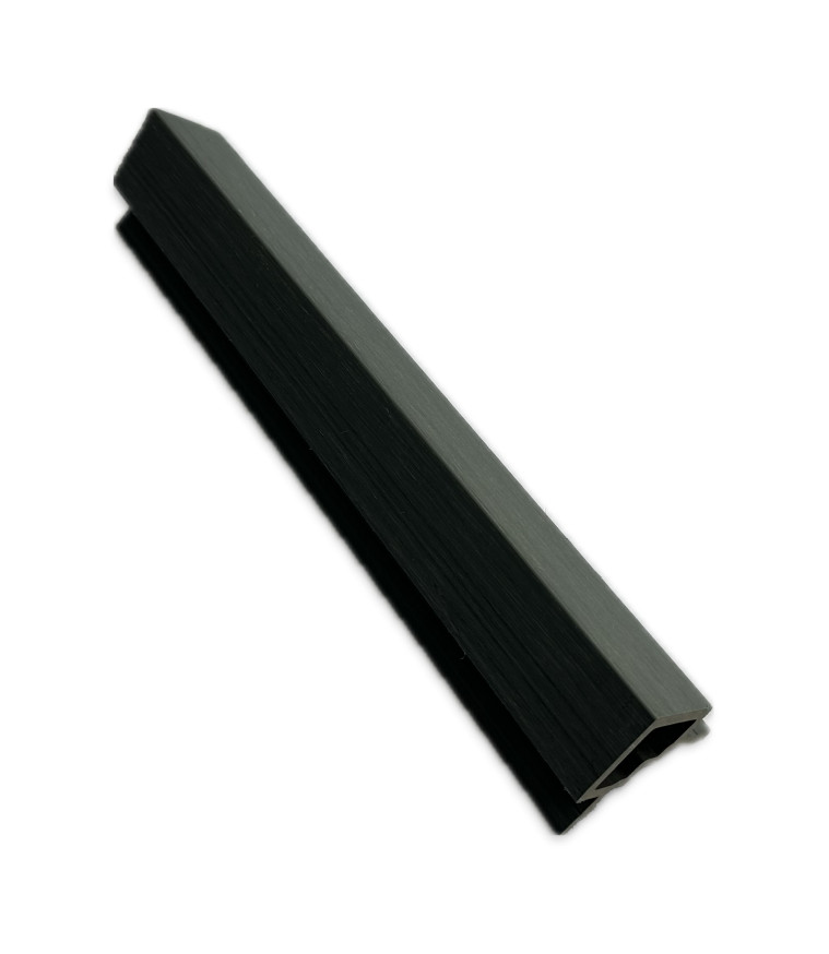 WPC Xtruewall Slate Grey Outside Corner Trim