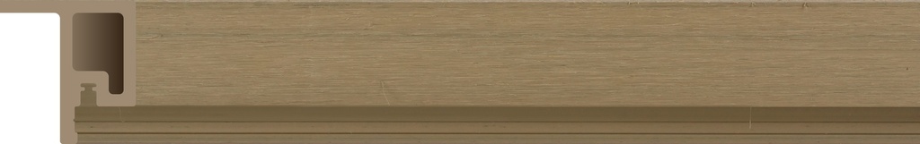 WPC Xtruewall Tan End Trim