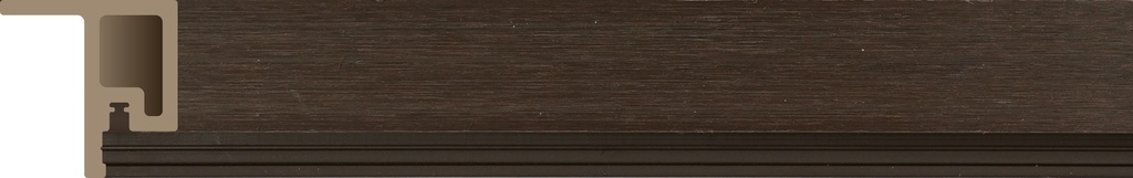 WPC Xtruewall Rosewood End Trim