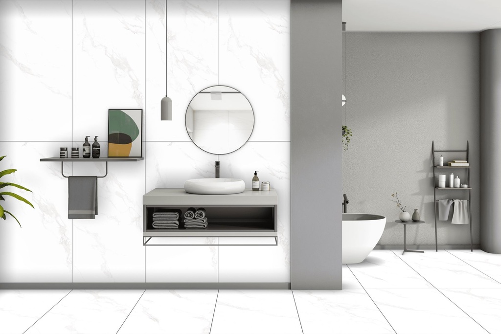 Marble Carrara Matte Satin 24x48