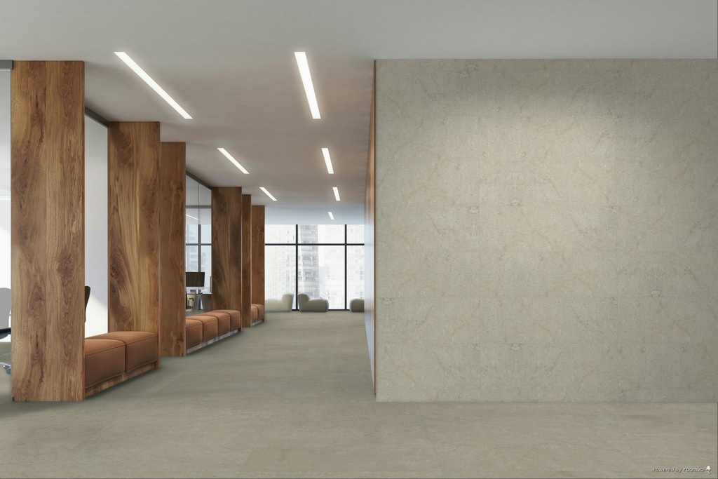 Evelyn Cream Rect 16x48