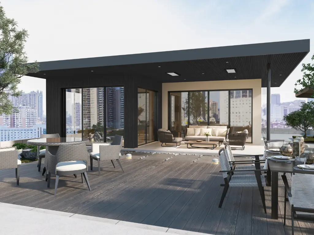 WPC Euro Xtruewall Charcoal