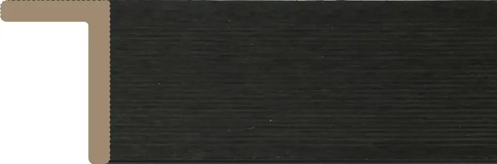 WPC Euro Xtruewall Charcoal L Trim
