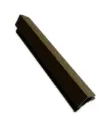WPC Euro Xtruewall Teak Outside Corner Trim