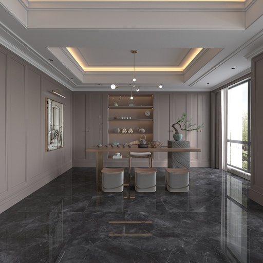 Pulpis Nero Polished 24x48