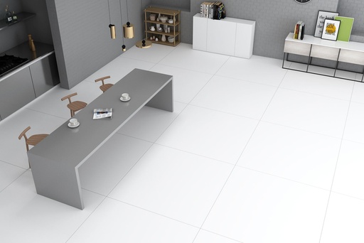 Pittura Snow DG White Matte Satin 48x48