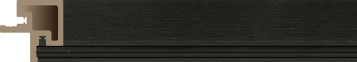 WPC Xtruewall Black Outside Corner Trim