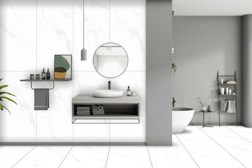 Marble Carrara Matte Satin 24x48