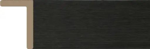 WPC Euro Xtruewall Charcoal L Trim