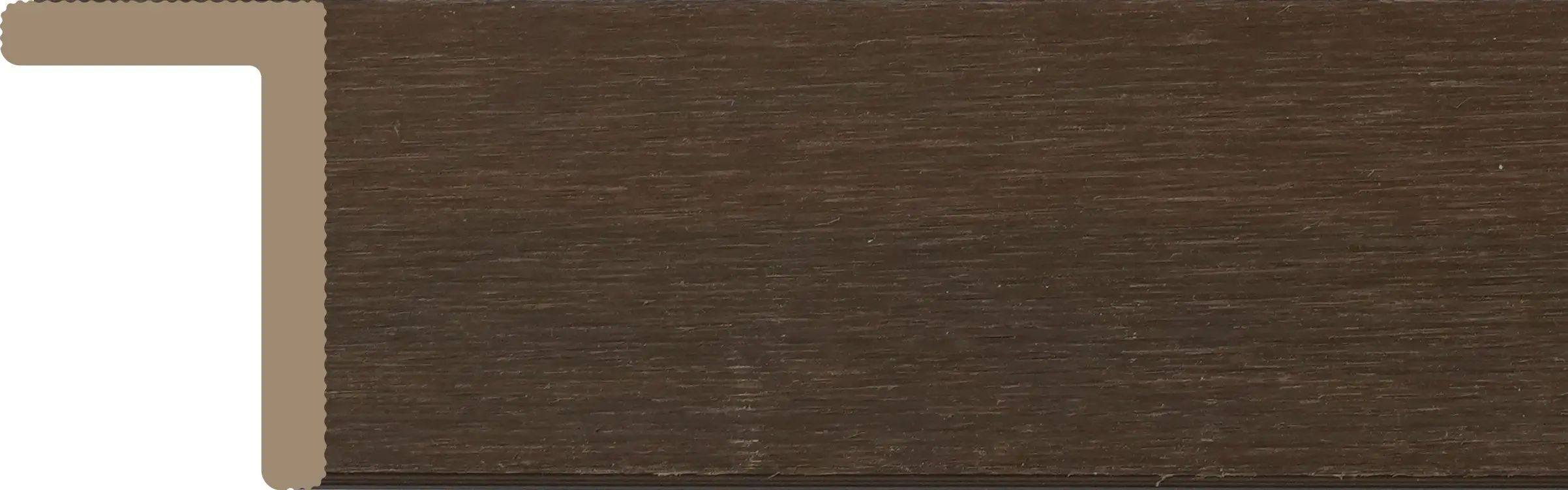 WPC Euro Xtruewall Rosewood L Trim | Wholesaler tile distributor