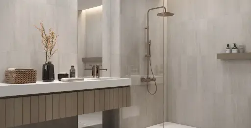 Travertine Gray 23.3x46.9 R